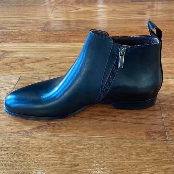 Flecs Italia for Arthur Knight black leather chelsea boot - Picture 3 of 6